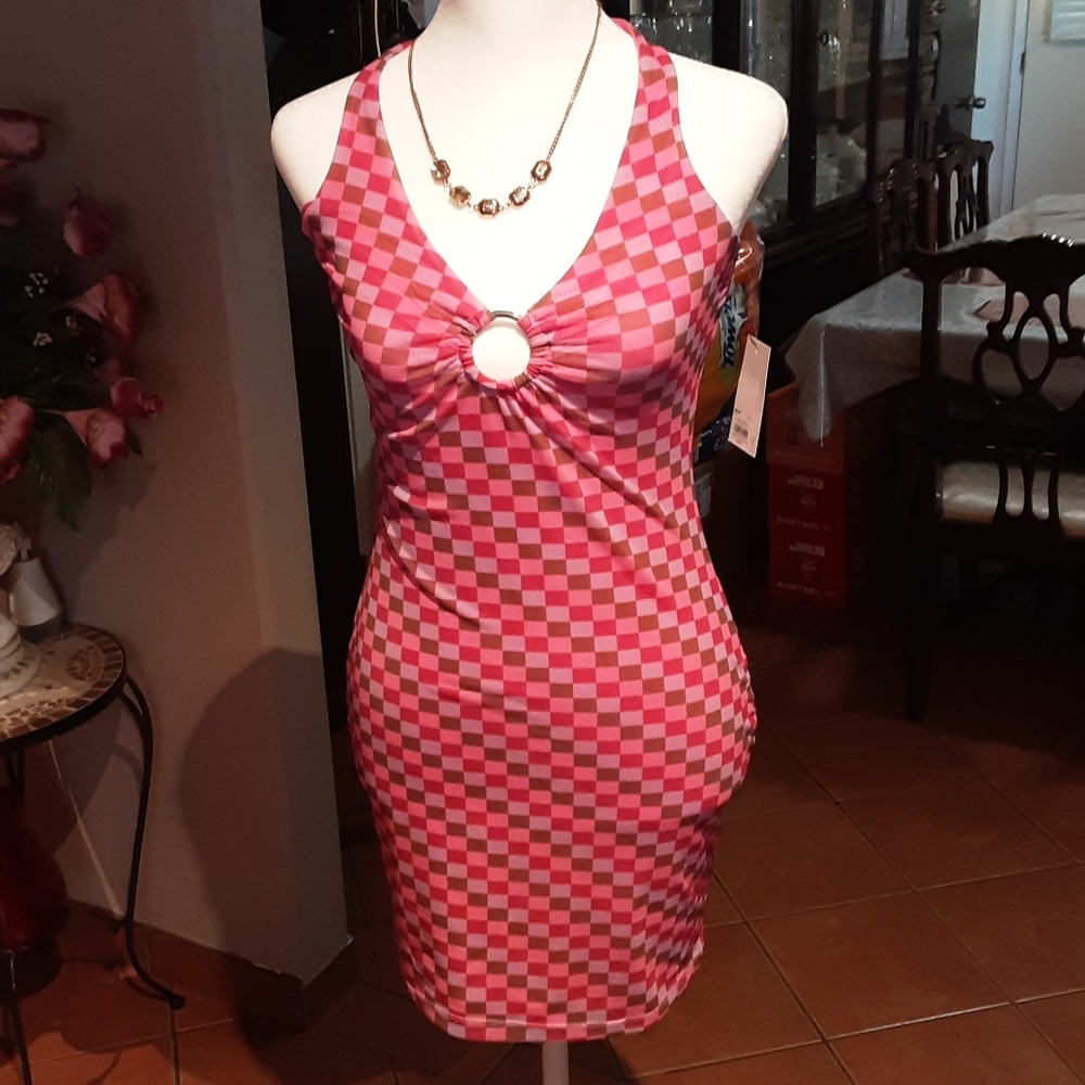SO multicolored dress